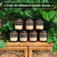 Fall & Holidays 4-pack - Soy Candles 9oz
