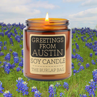 Greetings From Austin - Soy Candle 9oz
