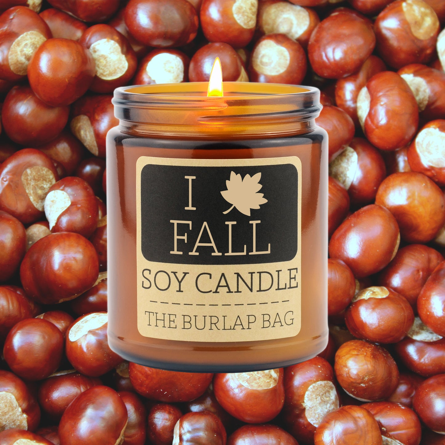 I Love Fall - Soy Candle 9oz