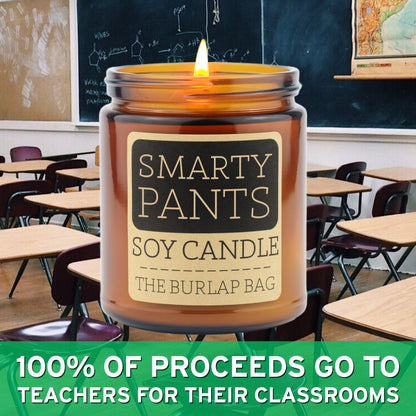 Smarty Pants - Soy Candle 9oz