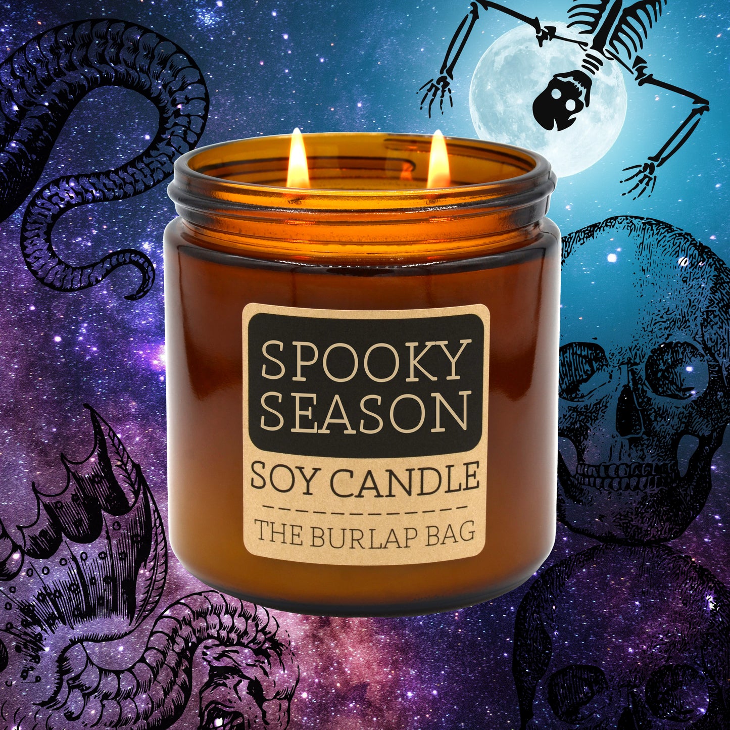 Spooky Season - Large Soy Candle 16oz