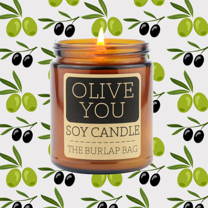 Olive You - Soy Candle 9oz
