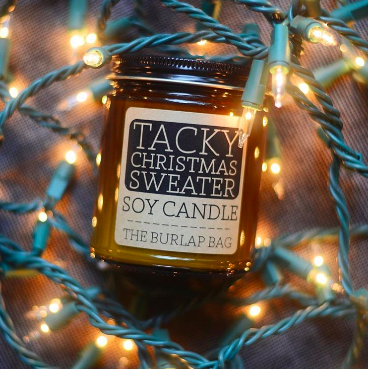 Tacky Christmas Sweater - Soy Candle 9oz